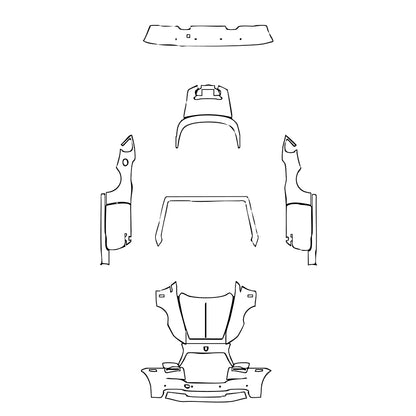 Pre-Cut PPF Rolls-Royce Dawn 2016 - PPF-Kits