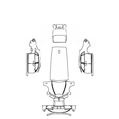 Pre-Cut PPF Rolls-Royce Phantom Sedan Extended Wheelbase 2020 - PPF-Kits