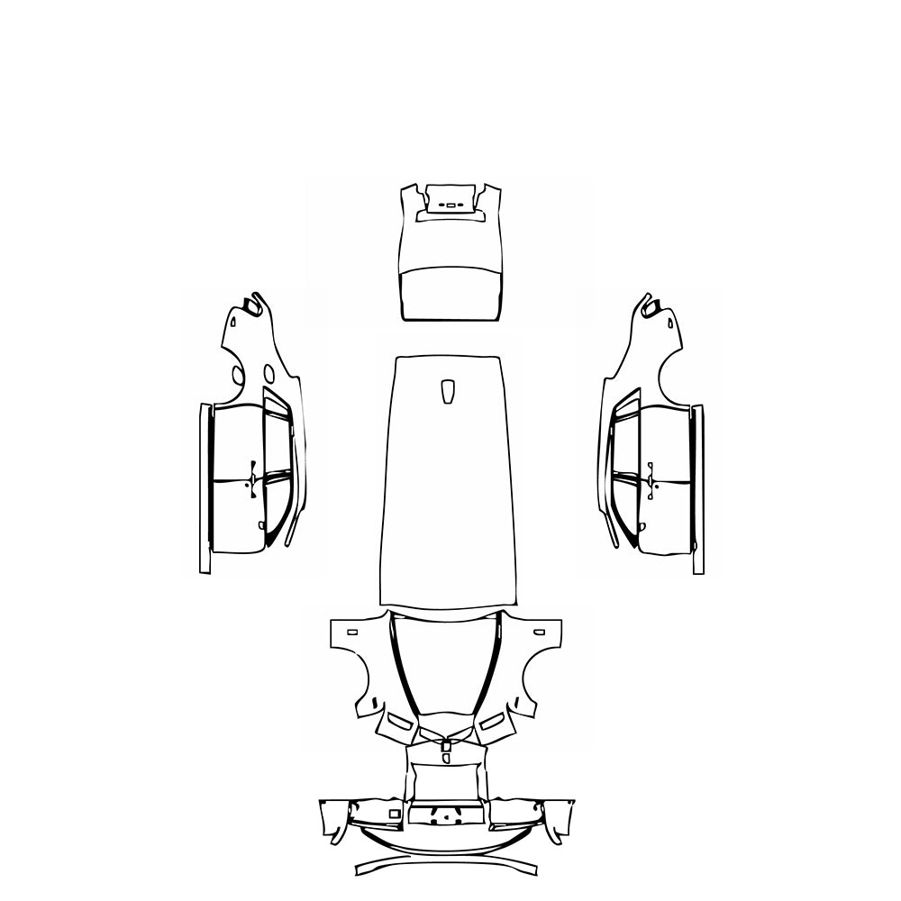 Pre-Cut PPF Rolls-Royce Phantom Sedan Extended Wheelbase 2023 - PPF-Kits