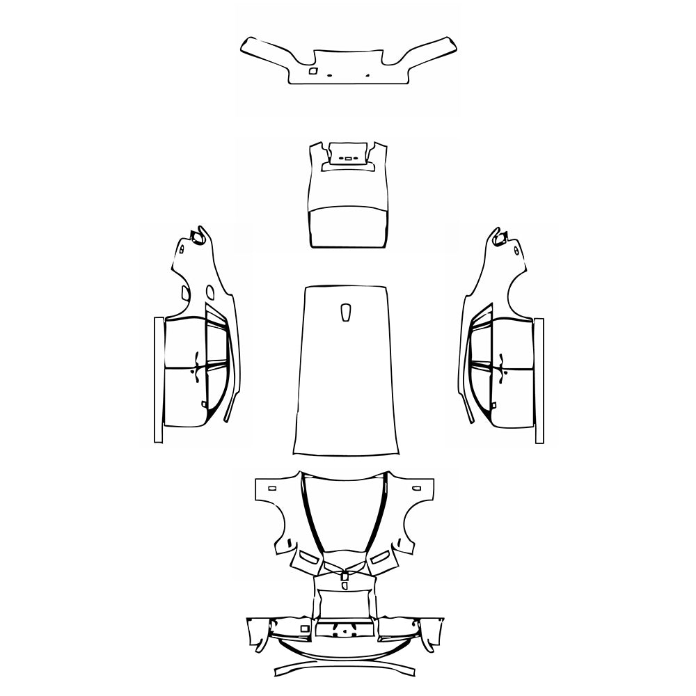 Pre-Cut PPF Rolls-Royce Phantom Sedan Standard Wheelbase 2021 - PPF-Kits
