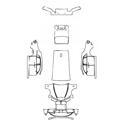 Pre-Cut PPF Rolls-Royce Phantom Sedan Standard Wheelbase 2022 - PPF-Kits
