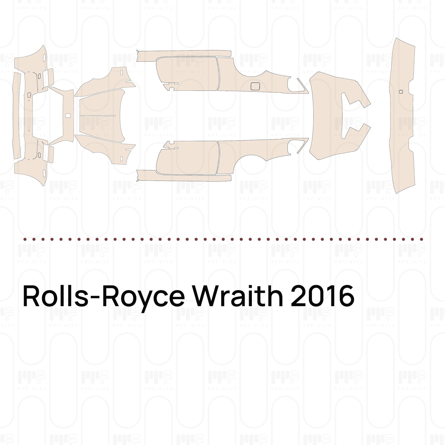 PPF precortado Rolls-Royce Wraith 2016