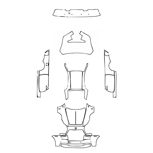 Pre-Cut PPF Rolls-Royce Wraith 2019 - PPF-Kits