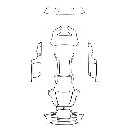 Pre-Cut PPF Rolls-Royce Wraith 2022 - PPF-Kits