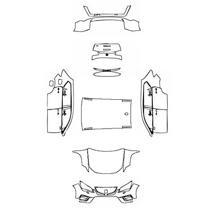 Pre-Cut PPF Seat Ateca Xperience 2019 - PPF-Kits