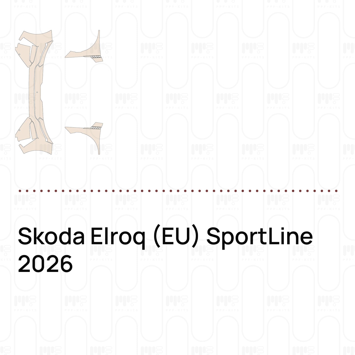 Pre-Cut PPF Skoda Elroq (EU) SportLine 2026