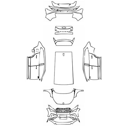 Pre-Cut PPF Skoda Enyaq iV (EU) Luxury 2022 - PPF-Kits