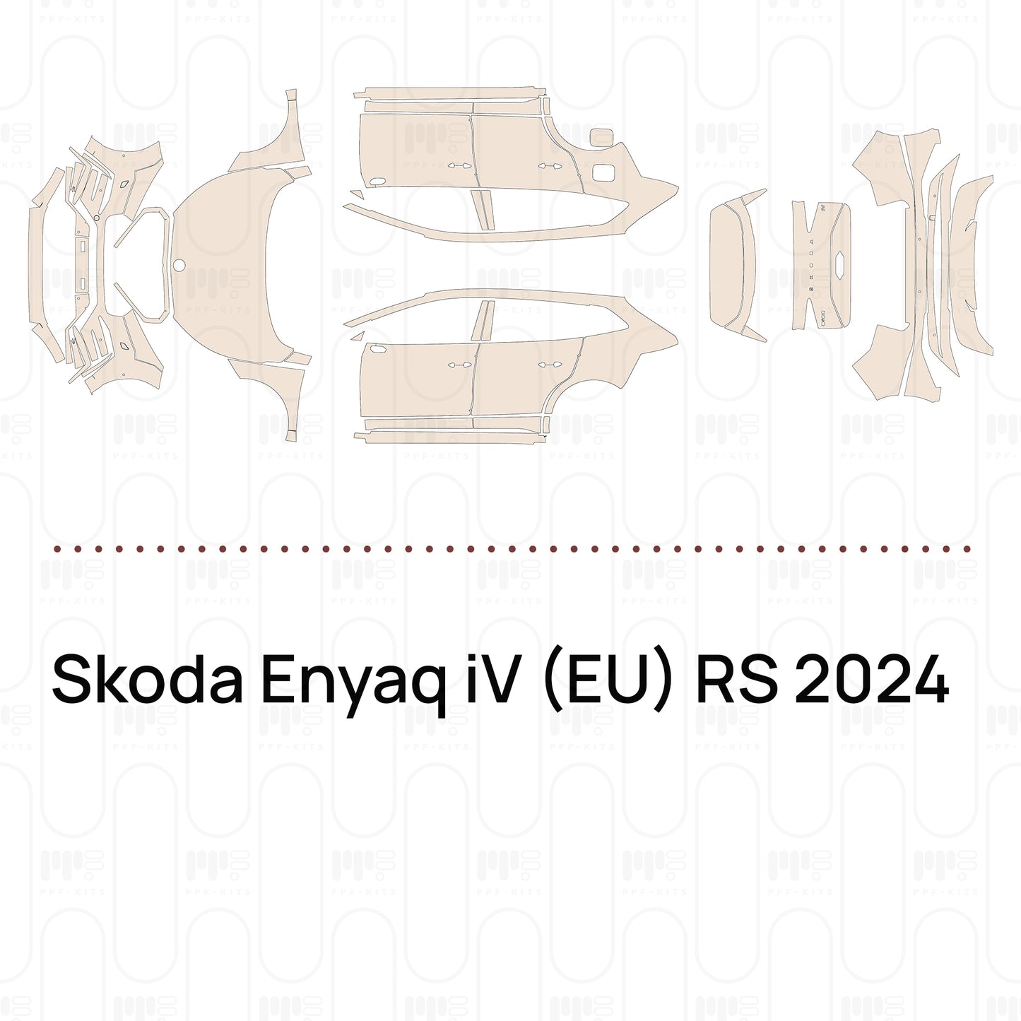PPF precortado Skoda Enyaq iV (EU) RS 2024