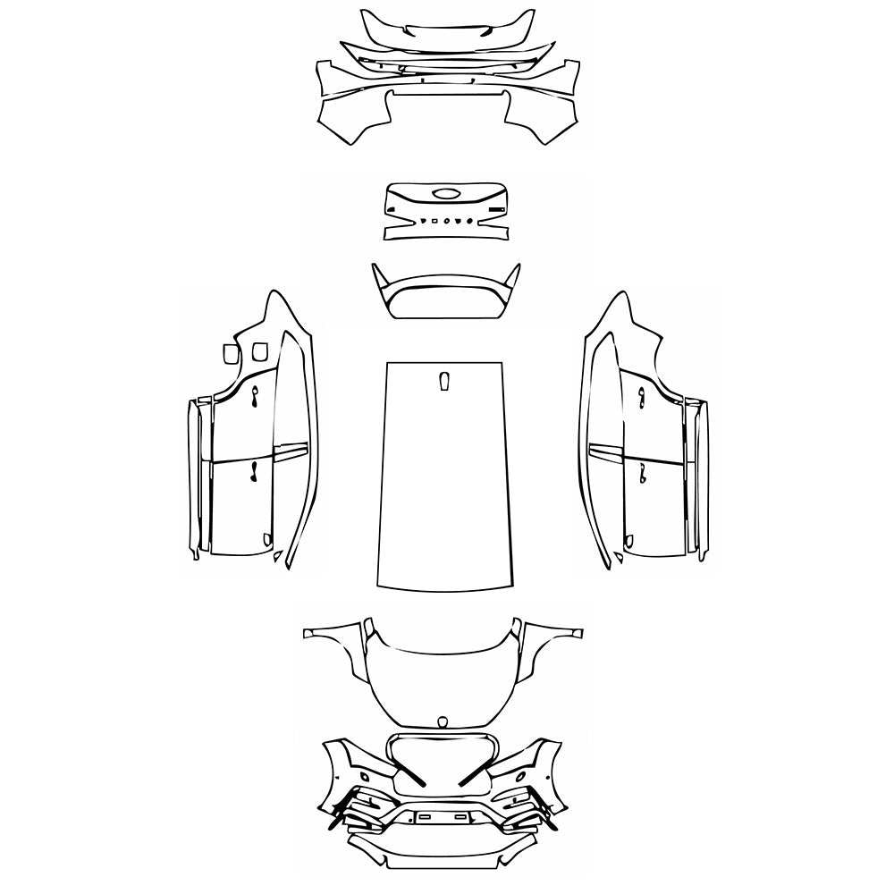 Pre-Cut PPF Skoda Enyaq iV (EU) RS 2025 - PPF-Kits