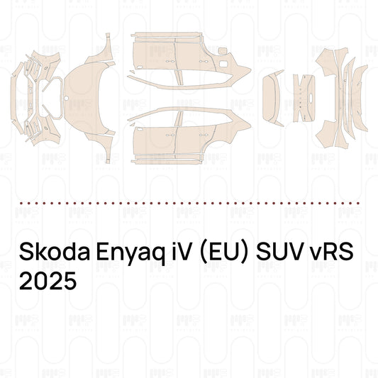 Pre-Cut PPF Skoda Enyaq iV (EU) SUV vRS 2025