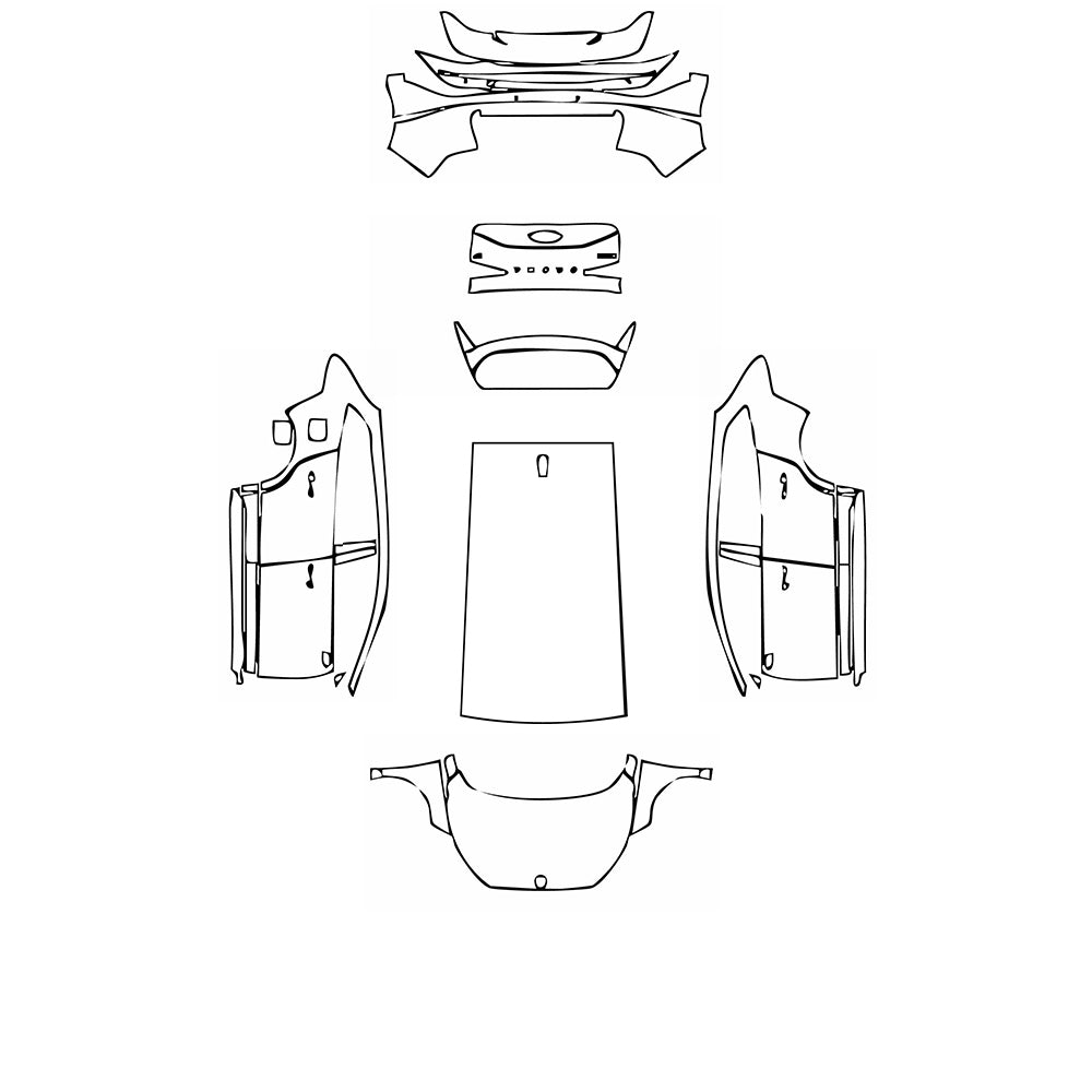Pre-Cut PPF Skoda Enyaq iV (EU) SportLine 2022 - PPF-Kits