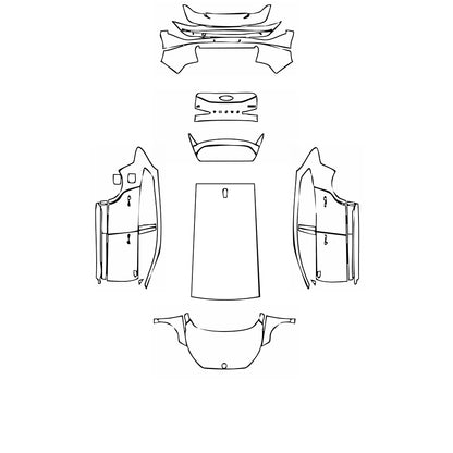 Pre-Cut PPF Skoda Enyaq iV (EU) SportLine 2025 - PPF-Kits