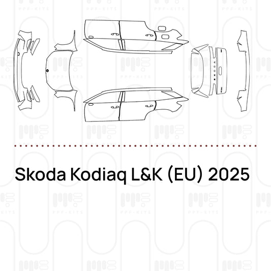 Pre-Cut PPF Skoda Kodiaq L&K (EU) 2025