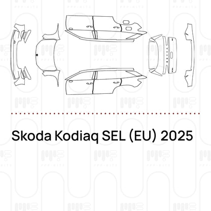 Pre-Cut PPF Skoda Kodiaq SEL (EU) 2025