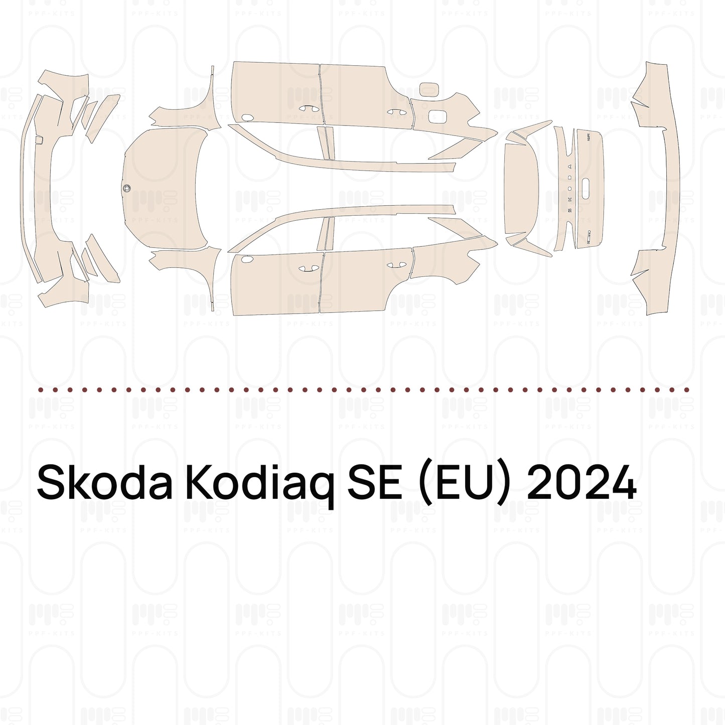 PPF precortado Skoda Kodiaq SE (EU) 2024