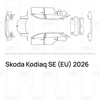 Pre-Cut PPF Skoda Kodiaq SE (EU) 2026
