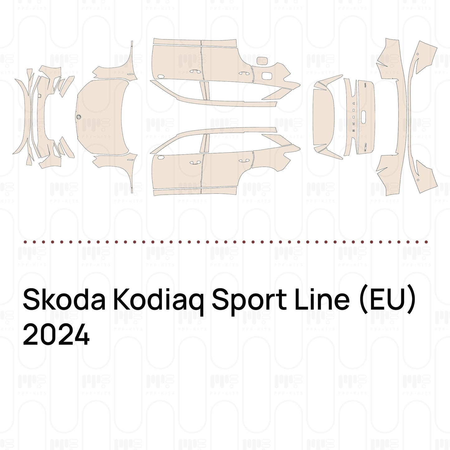 PPF precortado Skoda Kodiaq Sport Line (EU) 2024
