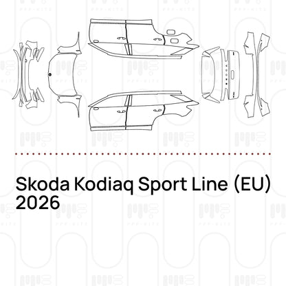 Pre-Cut PPF Skoda Kodiaq Sport Line (EU) 2026