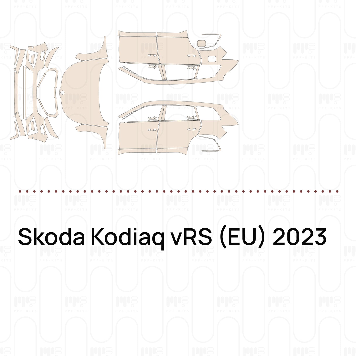 PPF precortado Skoda Kodiaq vRS (EU) 2023