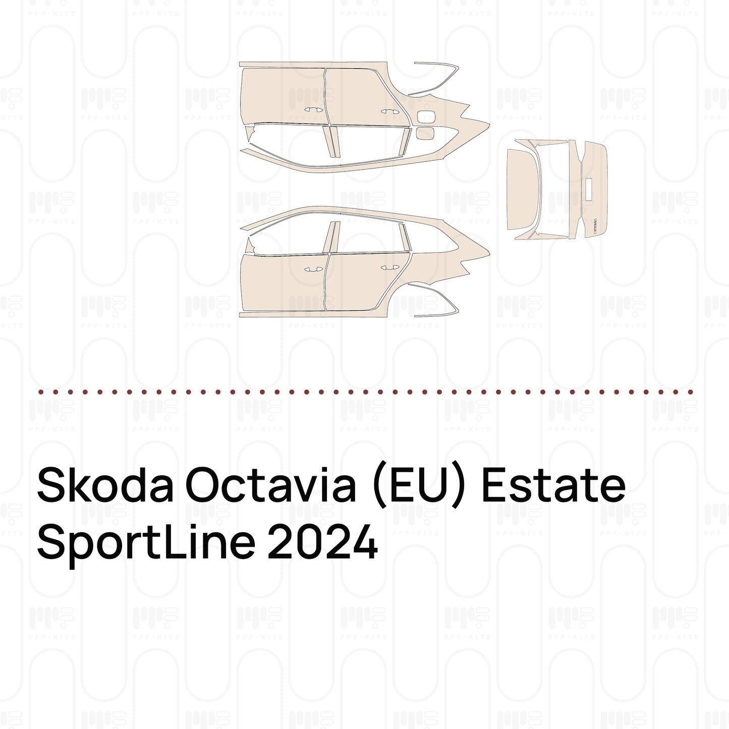PPF precortado Skoda Octavia (EU) Estate SportLine 2024