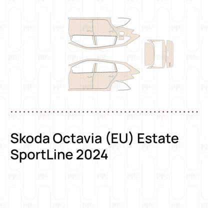PPF precortado Skoda Octavia (EU) Estate SportLine 2024