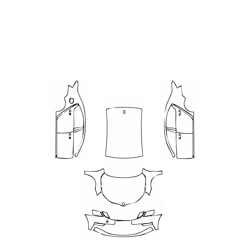Pre-Cut PPF Skoda Octavia (EU) Hatch Base 2017 - PPF-Kits