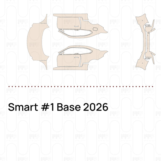PPF precortado Smart #1 Base 2026