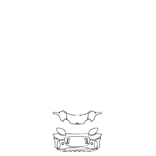 Pre-Cut PPF Smart fortwo EQ Convertible 2021 - PPF-Kits