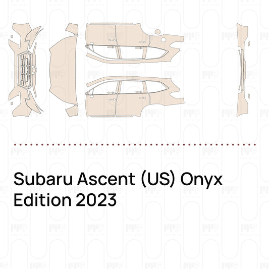 PPF precortado Subaru Ascent (US) Onyx Edition 2023