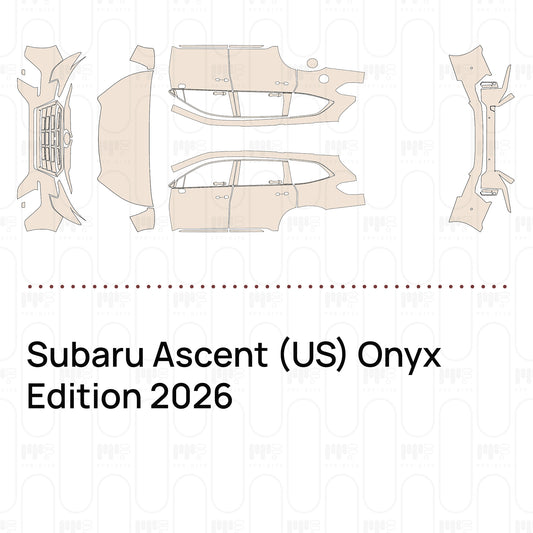 Pre-Cut PPF Subaru Ascent (US) Onyx Edition 2026