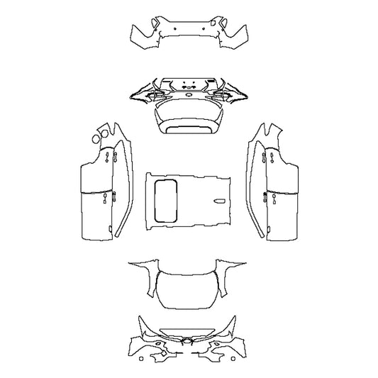 Pre-Cut PPF Subaru Crosstrek (CN) 2023 - PPF-Kits