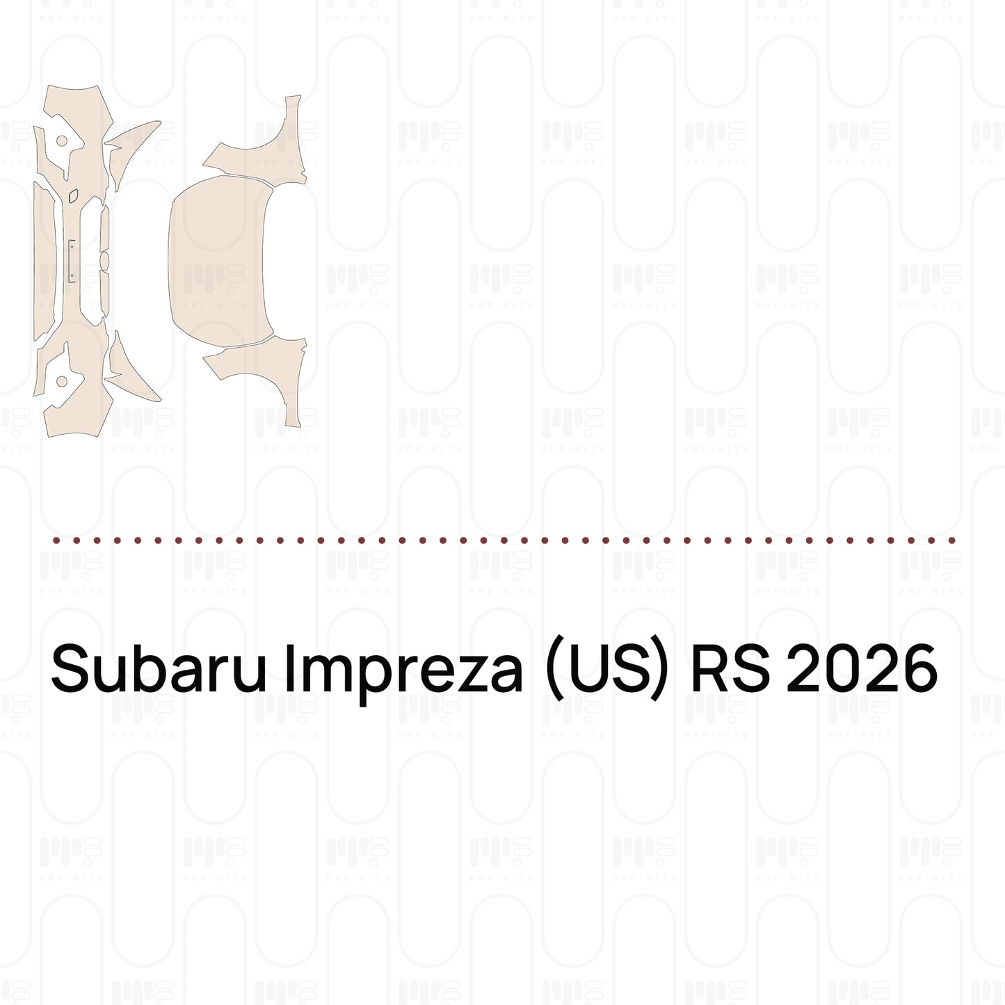 Pre-Cut PPF Subaru Impreza (US) RS 2026