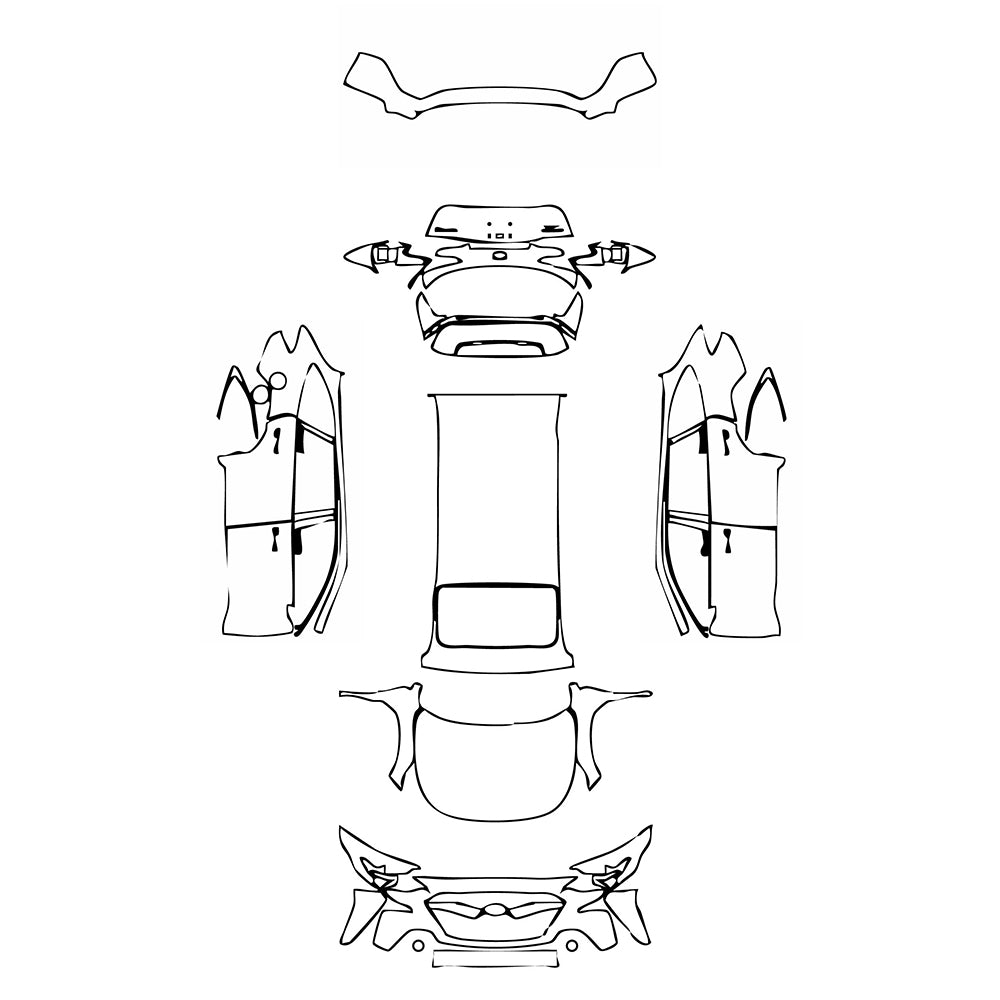 Pre-Cut PPF Subaru Outback (US) Onyx Edition XT 2023 - PPF-Kits