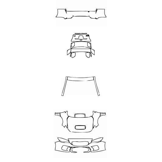 Pre-Cut PPF Subaru WRX STI 2018 - PPF-Kits