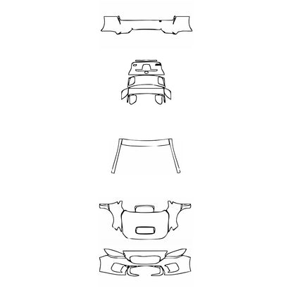 Pre-Cut PPF Subaru WRX STI 2019 - PPF-Kits