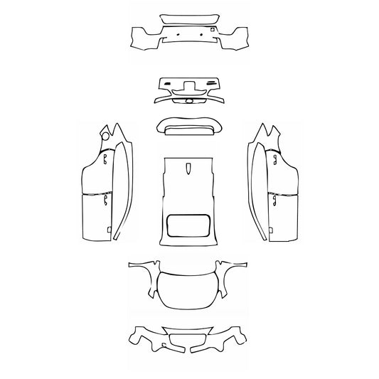 Pre-Cut PPF Subaru XV 2018 - PPF-Kits