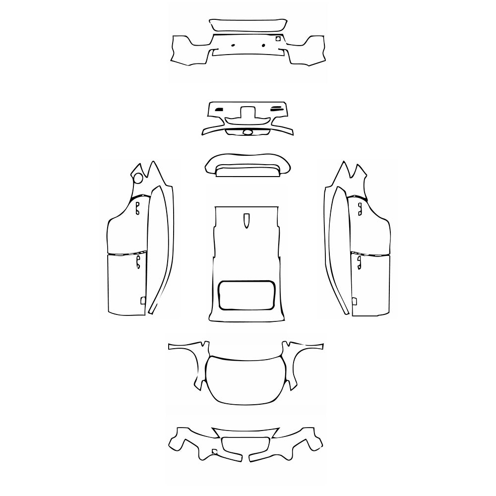 Pre-Cut PPF Subaru XV 2019 - PPF-Kits