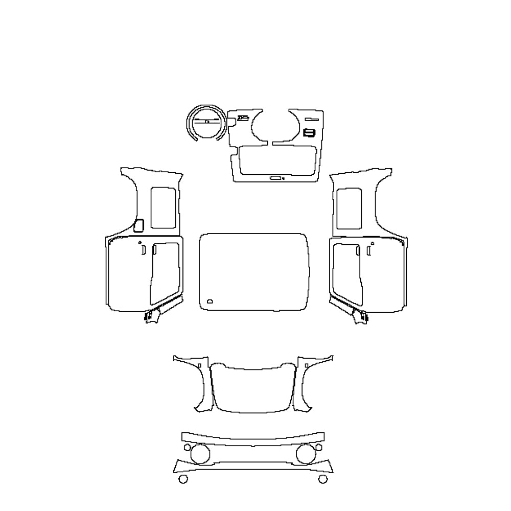 Pre-Cut PPF Suzuki Jimny 3Door 2025 - PPF-Kits