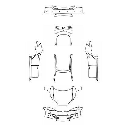 Pre-Cut PPF Tesla Model S 2021 - PPF-Kits