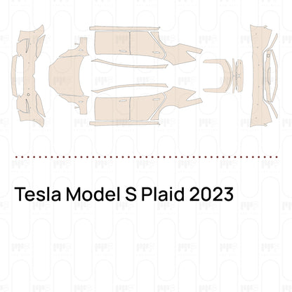 PPF precortado Tesla Model S Plaid 2023