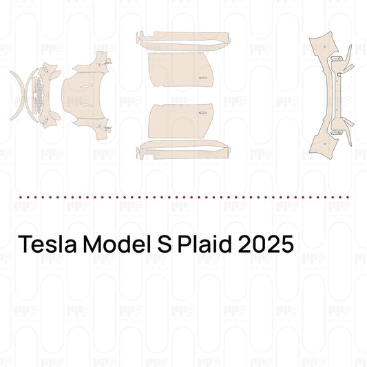 PPF precortado Tesla Model S Plaid 2025