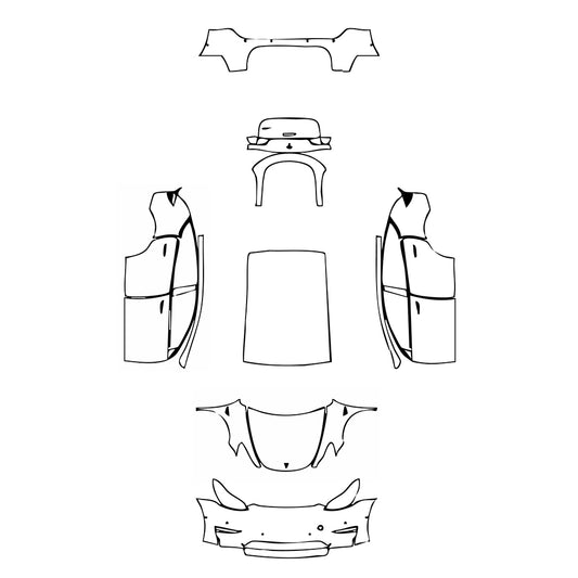 Pre-Cut PPF Tesla Model Y Base 2021 - PPF-Kits