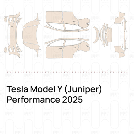 PPF precortado Tesla Model Y (Juniper) Performance 2025