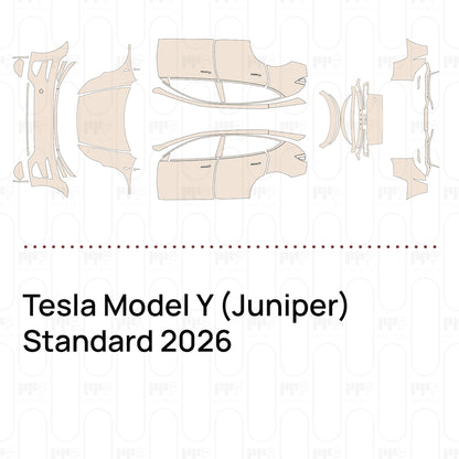 PPF precortado Tesla Model Y (Juniper) Standard 2026