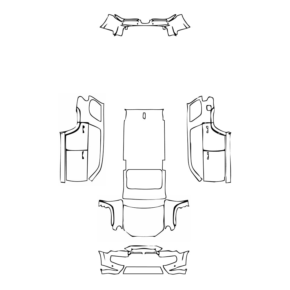 Pre-Cut PPF Toyota 4 Runner Limited 2015 - PPF-Kits