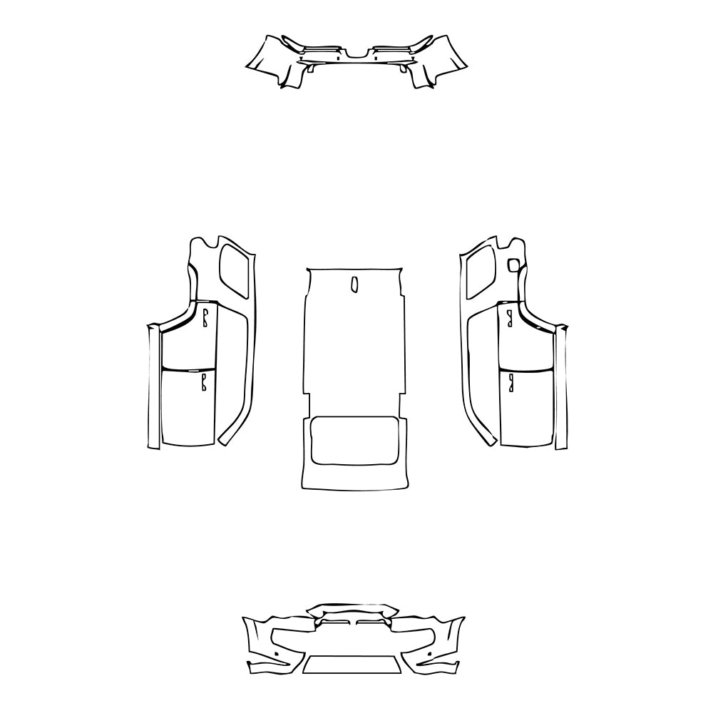 Pre-Cut PPF Toyota 4 Runner TRD Sport 2023 - PPF-Kits