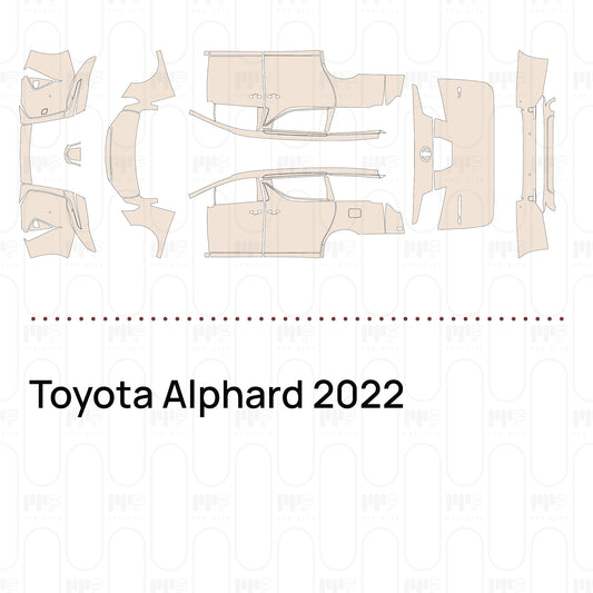PPF precortado Toyota Alphard 2022