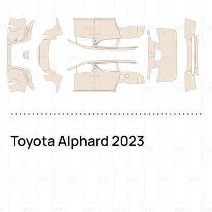 PPF precortado Toyota Alphard 2023