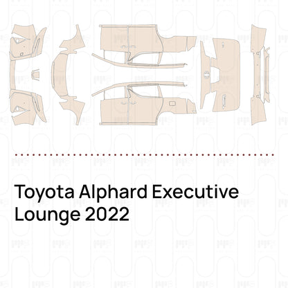 PPF precortado Toyota Alphard Executive Lounge 2022