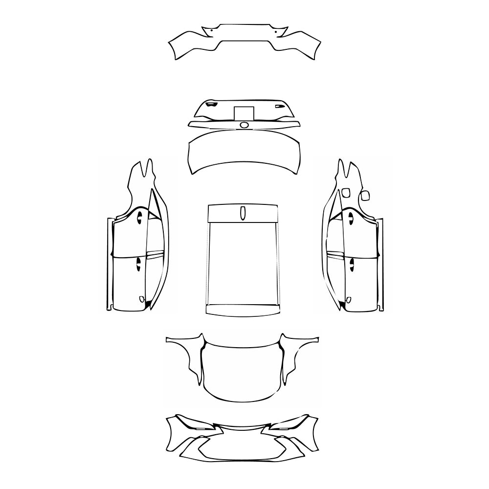 Pre-Cut PPF Toyota Avalon Luxury 2022 - PPF-Kits